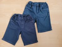 2x blaue kurze Jeans (Marke: C&A, Gr. 128) Bayern - Bessenbach Vorschau