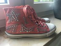 Schuhe, Sneaker, von ASH ITALY, Gr. 37, apricotfarben, Strass Bayern - Schirmitz Vorschau