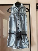 Jeans Overall Einteiler Jumpsuit Sommer 134 Bayern - Memmingen Vorschau