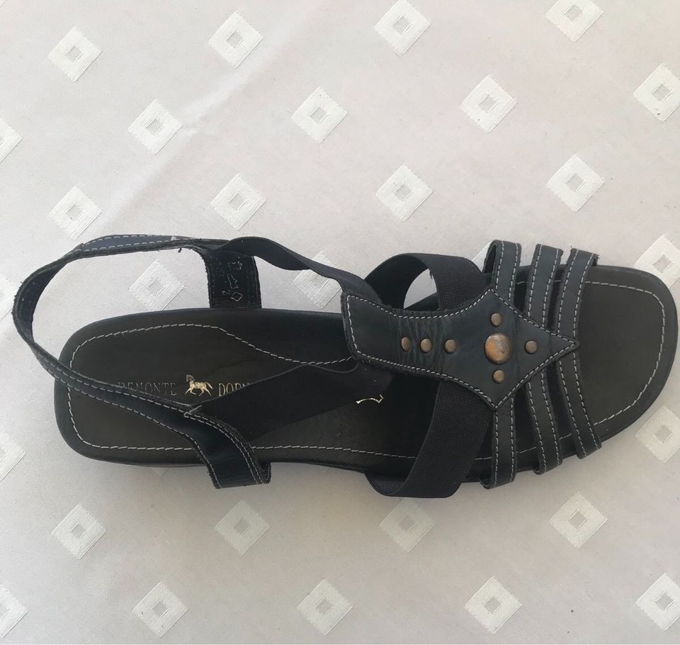 Damen Sandalen Schwarz, Remonte, Größe 40 in Donauwörth