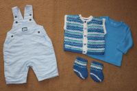 Babykleidung  Latzhose,Langarmshirt, Strickweste Gr 62 *** TOP*** Nordrhein-Westfalen - Rheine Vorschau