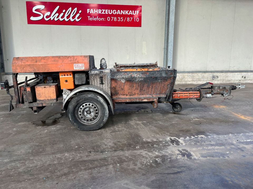 Andere Delo/Hatz-Diesel  Betonmischer Estrich-Pumpe in Zell am Harmersbach