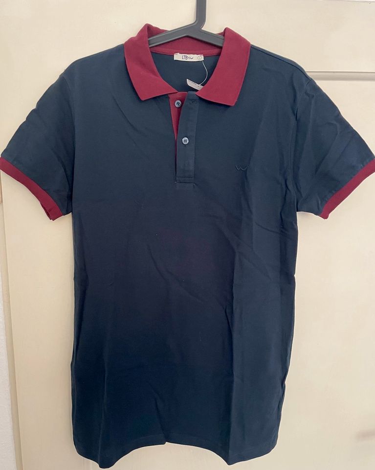 NEU - LTB Poloshirt bordeaux/blau in L (ggf. M) in Frankfurt am Main