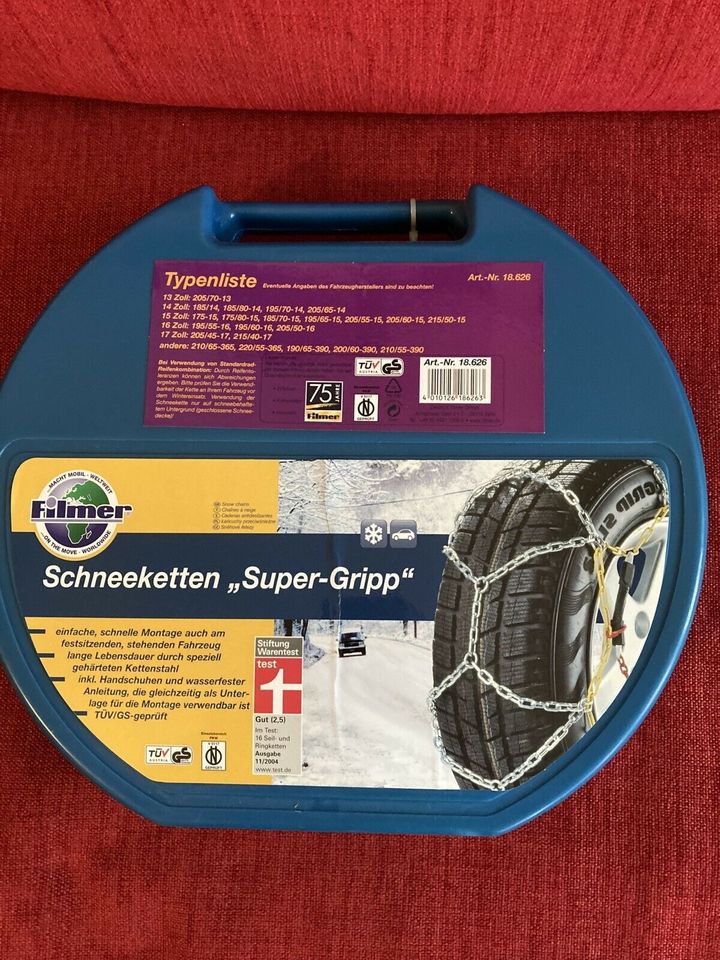 Schneeketten Filmer Nr. 18.626, original verpackt in Berlin