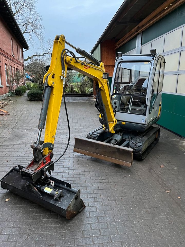 Wacker Neuson 2503 Minibagger 2,7t 1850BH,  Bj.17 Kettenbagger in Büchen