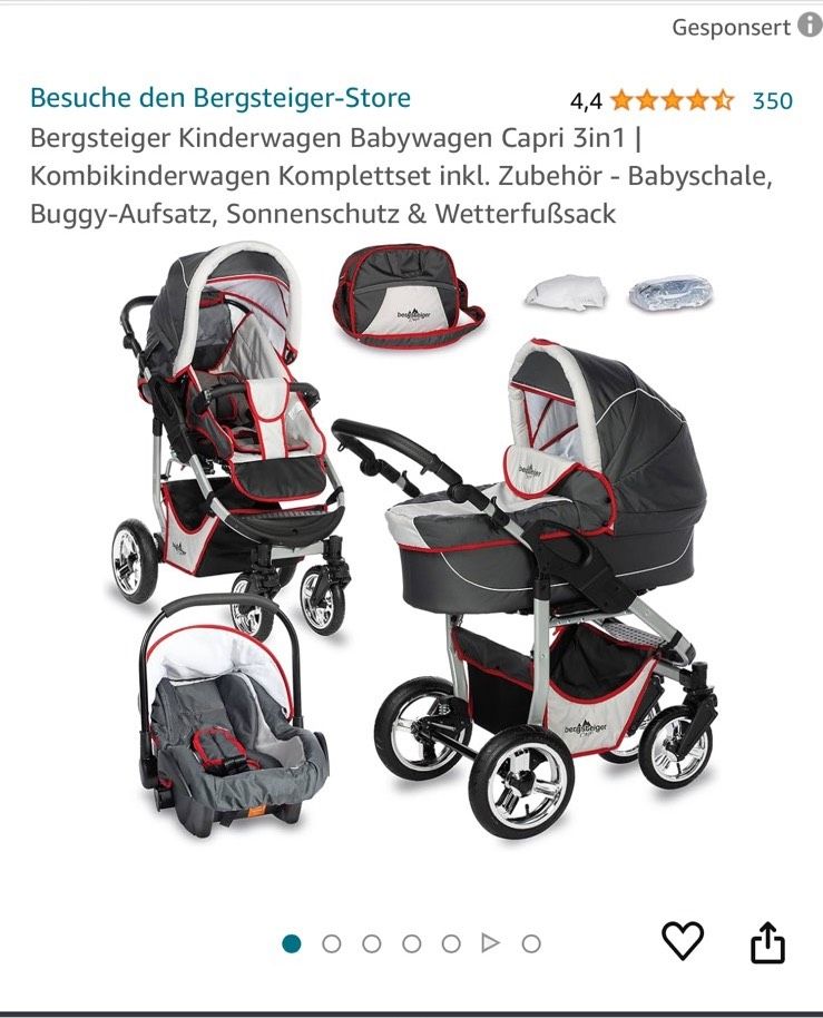 Kinderwagen Bergsteiger in Bergheim