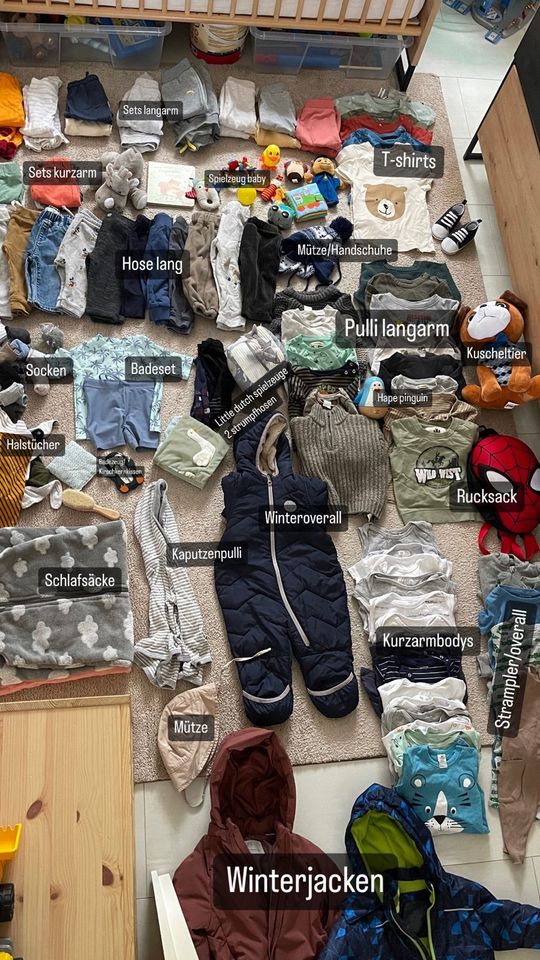 Junge Baby Kleidungspaket Gr. 68-92 in Gladbeck
