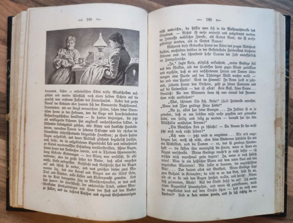 E. Marlitt's Geheimnis der alten Mamsell altes Buch von ca 1890 in Möser