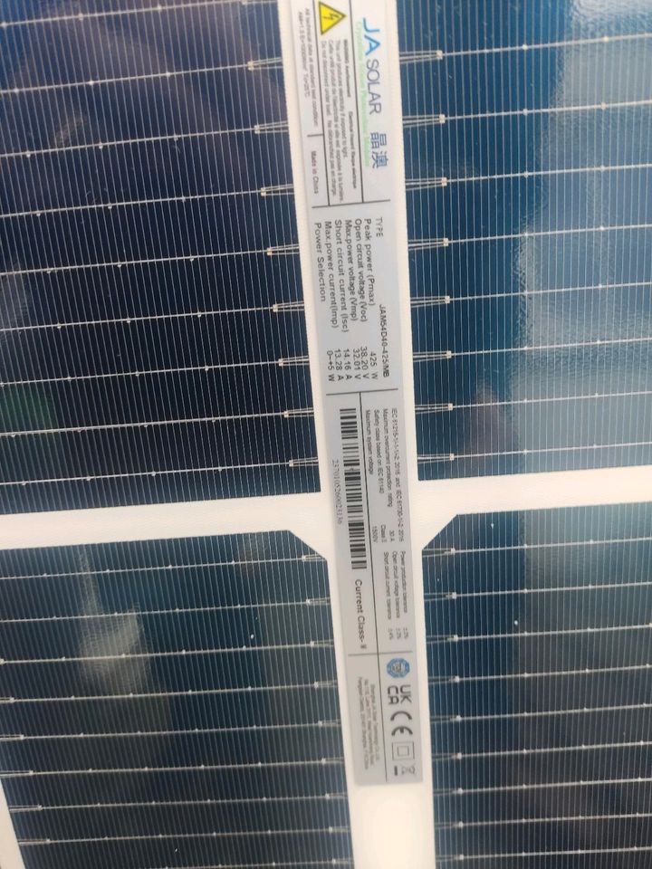 Solarmodul 425 W Bifacial Bifazial in Trossingen