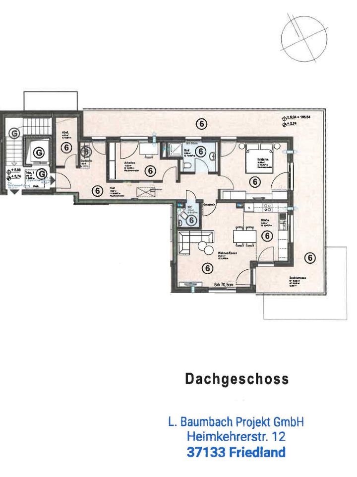 NEUBAU  - Moderne Eigentumswohnungen in Rosdorf mit Fahrstuhl und vieles mehr! in Rosdorf