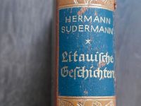 Hermann Sudermann Litauische Geschichten Nordrhein-Westfalen - Nettetal Vorschau