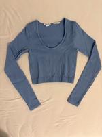 Hellblaues langärmeliges Crop Top – New Yorker – XS/S Bayern - Kelheim Vorschau