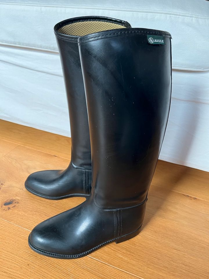 Langschaft Gummi Reitstiefel Aigle Gr. 36 in Jesteburg