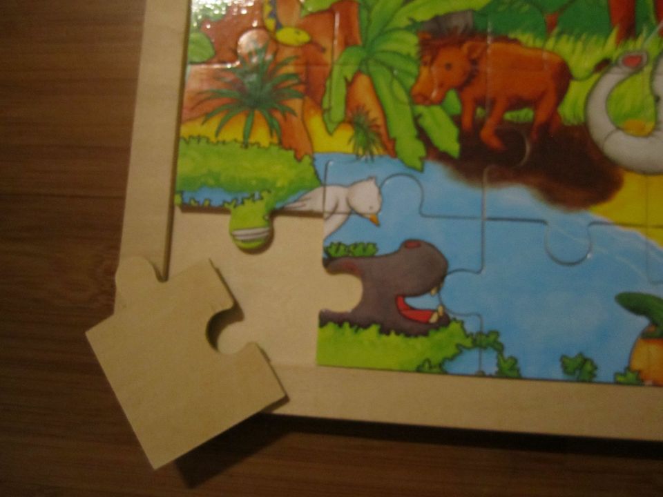 Goki Holzpuzzle „Afrika“, 48-tlg. 30 x 40 cm in Teltow