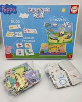 16229 Peppa Pig 2 Puzzle 25 Teile 4in1 6€* Nordrhein-Westfalen - Vettweiß Vorschau