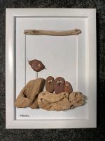 3D Bild mit Steinen Treibholz vom Fischland-Darß Unikat Handmade Berlin - Steglitz Vorschau