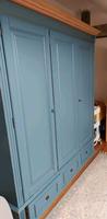 Kleiderschrank, blau, Holz, Rheinland-Pfalz - Weißenthurm   Vorschau