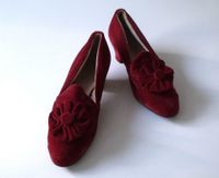 Schuhe, roter Samt, 1920er oder 30er Jahre Bayern - Weilheim Vorschau