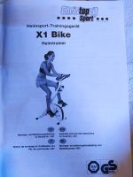 Christopeit Heimtrainer X1 Bike klappbar Berlin - Neukölln Vorschau