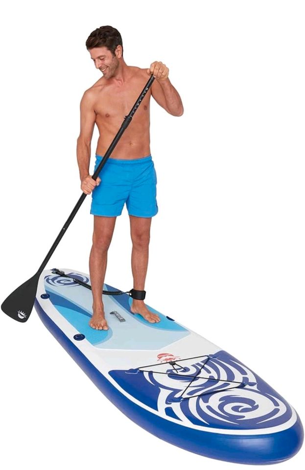 Ungenutztes Stand Up Paddling Board Set SUP in Wentorf