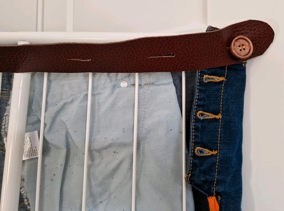 DIY Schürze upcycling Jeans in Lübeck