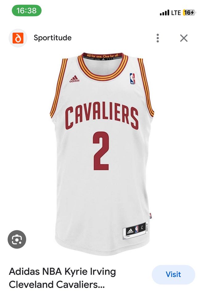 Original Adidas NBA Cavaliers Trikot in Stuttgart