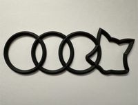 #audifux Audi Fuchs Emblem A1 A2 A3 A4 A5 A6 A7 A8 Q Hansestadt Demmin - Demmin Vorschau