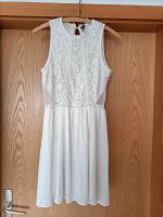 Weißes Kleid mit Spitze von H&M - Gr. 36 / 176 Dresden - Neustadt Vorschau