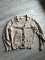 Vila Strickjacke XS/S beige Pompoms Niedersachsen - Soltau Vorschau