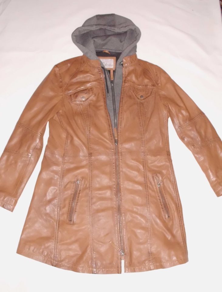 ELEVEN Ledermantel M/38 40 NEU Longjacke Leder warm in Jüterbog