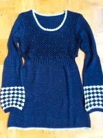 Origineller Pullover, Strickpullover in blau-lila, handgestrickt Nordrhein-Westfalen - Warendorf Vorschau