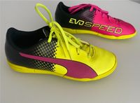 Puma Fußballschuhe Tausendfüßler Gr. 34,5 gelb pink Dithmarschen - Buesum Vorschau