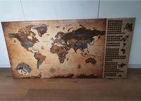 Bild Wandbild Leinwand Weltkarte Deko Hessen - Kassel Vorschau