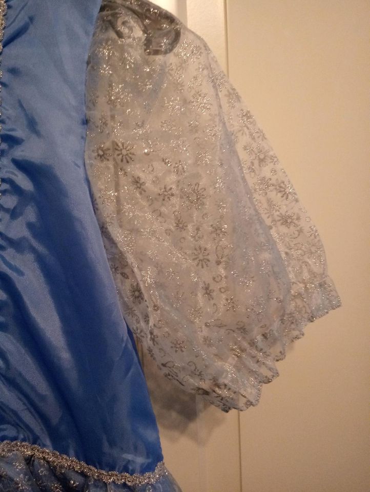 Kostüm Kleid für Kinder blau silber Prinzessin in Ahrensburg