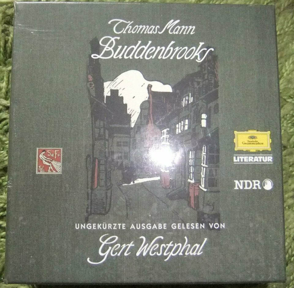 Thomas Mann Buddenbrooks Lesung Westphal  22cds  neu in Nieder-Olm