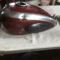 Oldtimer Motorrad Tank Ardie B 125 Nordrhein-Westfalen - Rüthen Vorschau