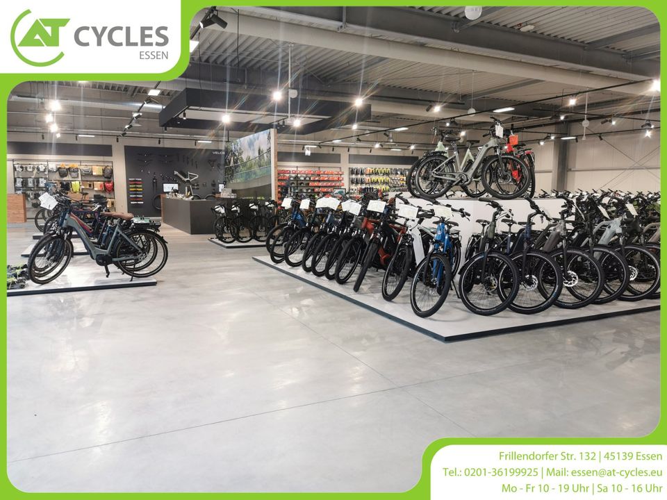 Velo de Ville 6TY Trapez Fazua 430Wh 12G Deore Kettenschaltung in Essen