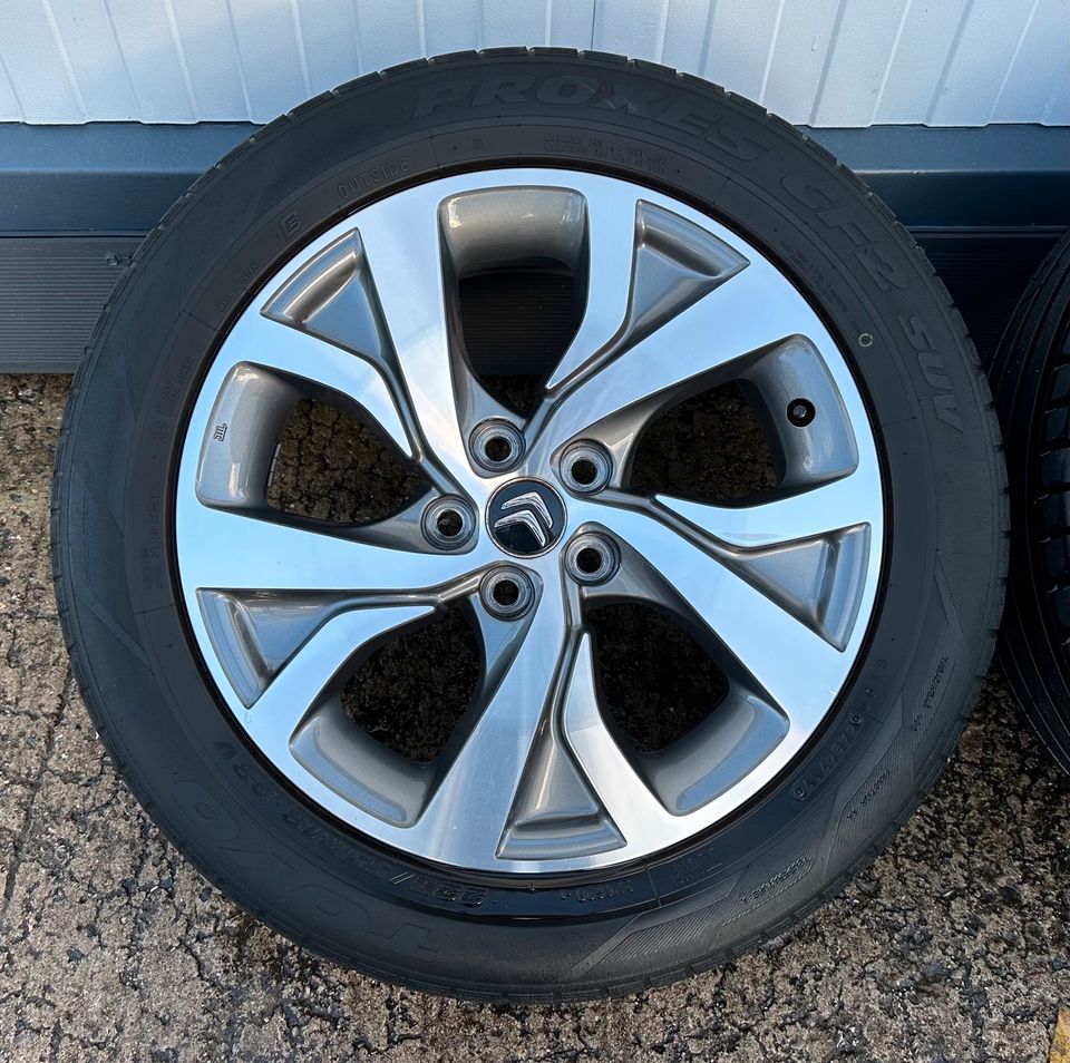 Mitsubishi-Citroen Alufelgen mit Sommerreifen 225/55 R18 in Rostock