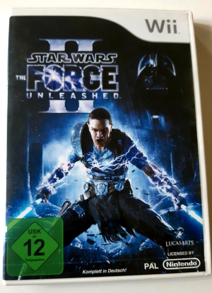 Wii Spiel Star Wars The Force unleashed 2 in Dorsten