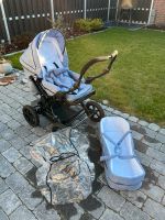 3in1 Kinderwagen chic4baby hellblau Niedersachsen - Osterholz-Scharmbeck Vorschau