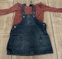 Babyklamotten Jeanskleid Set mit Shirt Gr. 74 H&M Nordrhein-Westfalen - Porta Westfalica Vorschau