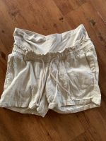 Kurze Umstandshose Shorts Leinen Sommer Gr. 38 M Niedersachsen - Wangelnstedt Vorschau