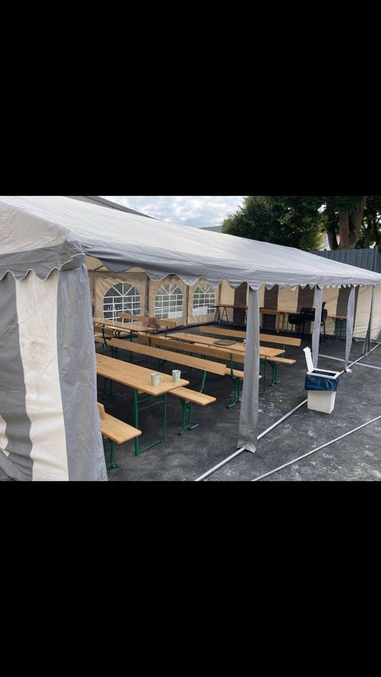 Bierzelt Festzelt Partyzelt 6x10m Hochzeit Geburtstag mieten in Hallerndorf