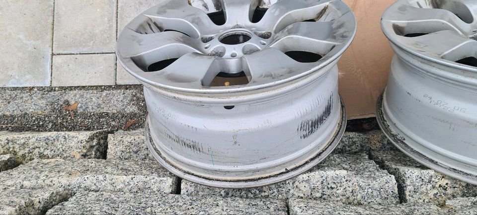 Verkaufe original BMW Alufelgen Sternspeiche 158 BBS für e9x/e90 in Bogen Niederbay