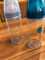 Verschiedene Fläschchen aus Glas babylove NUK Baden-Württemberg - Weikersheim Vorschau