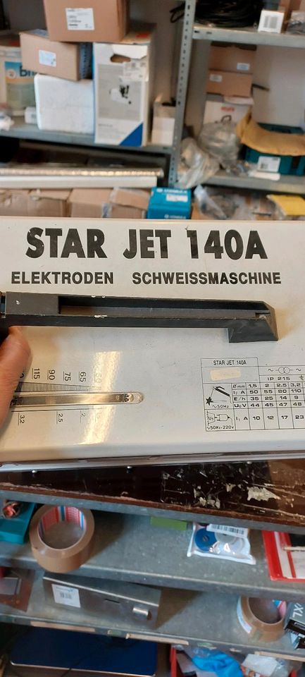 Schweißgerät Elektroden Schweißmaschine Star Jet 140A in Umpferstedt