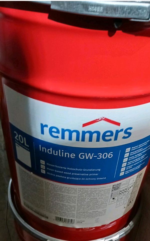 Remmers Induline GW-306 Holzschutz Grundierung Farblos 20 L in Reinheim