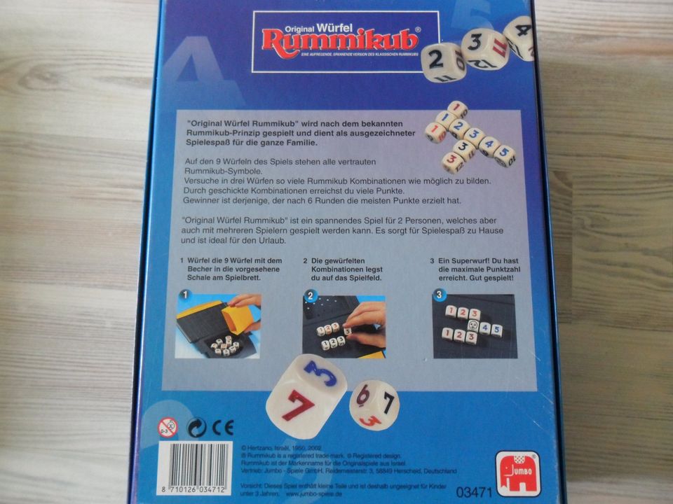 Rummikub wie Neu in Saalburg-Ebersdorf