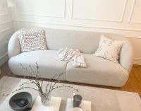 Sofacompany Bouclé Sofa Couch 3-Sitzer Paula Maya Cream weiß München - Bogenhausen Vorschau