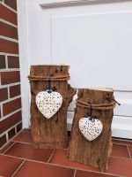 Holz HolzHighlights Geschenk Herz weiß hochzeit weidezaun Niedersachsen - Bruchhausen-Vilsen Vorschau